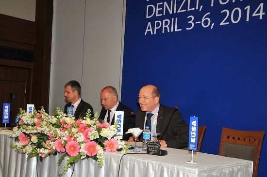 Mr Nico Sperle chaired the Assemly Mr Nico Sperle chaired the Assemly
