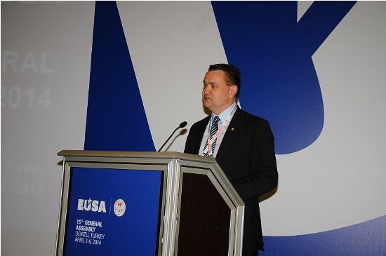 Vice-President of FISU Mr Stefan Bergh Vice-President of FISU Mr Stefan Bergh